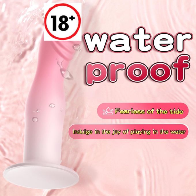 Jouet Sexuel pour Femmes, Pénis Simulé, Mastur-bation Féminine, Godemichet en Silicone de Qualité Bébé, Rose-5