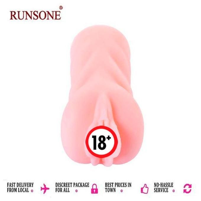 Khufuzi Masturbateur masculin compact en forme de vagin, gel lubrifiant gratuit, vagin 3D réaliste, masturbateur, poupée sexuelle réaliste pour hommes-1