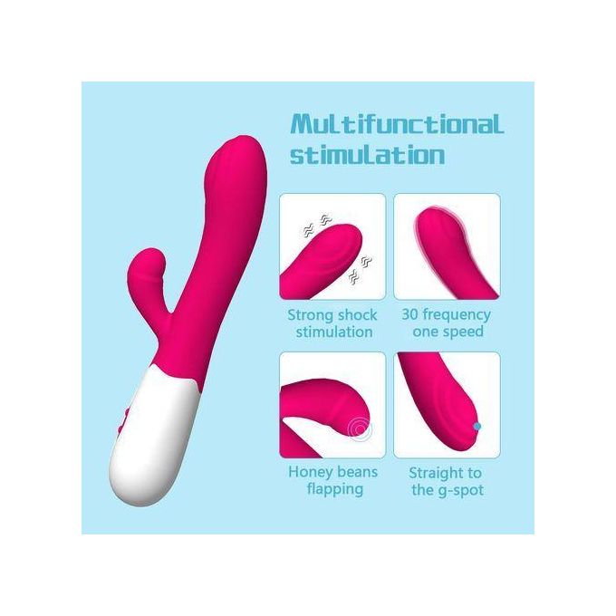 Kingnote Vibrateur USB rechargeable pour le G-spot féminin, manche discrète, masseur vaginal, jouet sexuel pour adultes, cadeau idéal pour les femmes, amoureuses, épouses-8