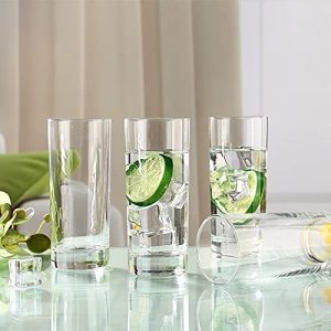 Lot de 6 verres à boire en verre texturé, 300 ml (Copie) (Copie) (Copie)