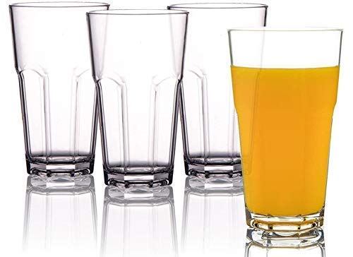 Lot de 6 verres à boire en verre texturé, 300 ml (Copie) (Copie)