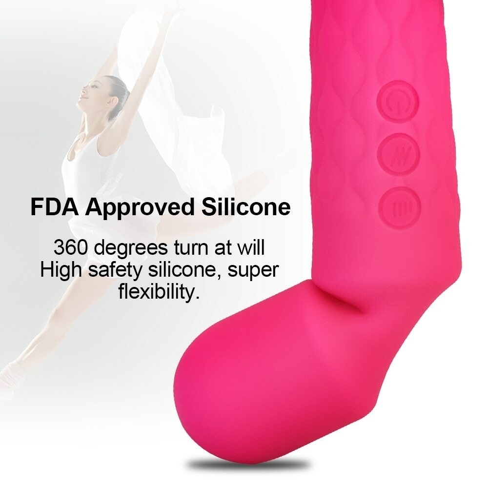 LZDUATAN Vibromasseur  Rechargeable à 20 Modes-10