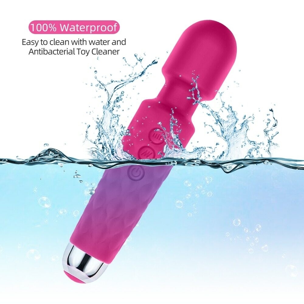 LZDUATAN Vibromasseur  Rechargeable à 20 Modes-13