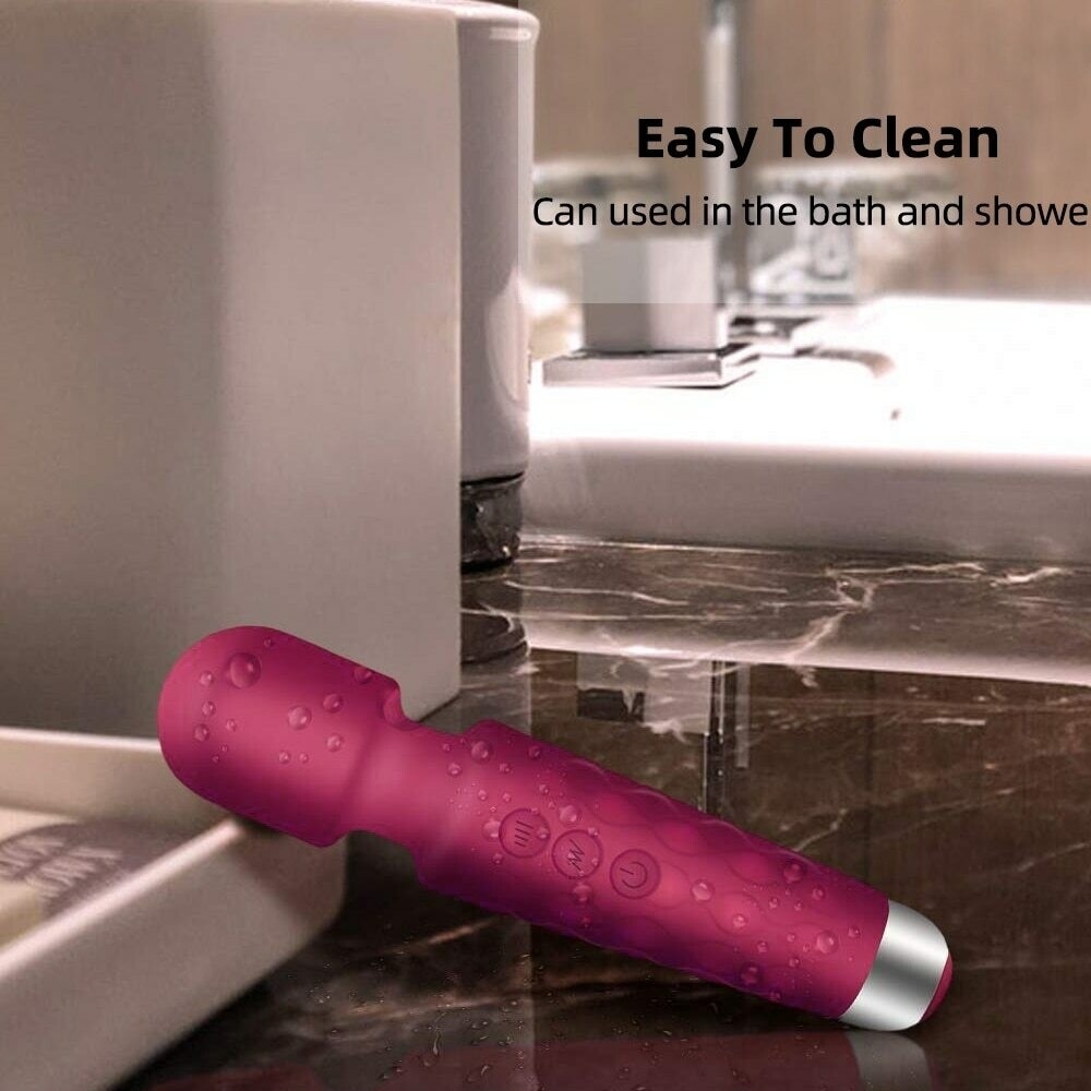 LZDUATAN Vibromasseur  Rechargeable à 20 Modes-14