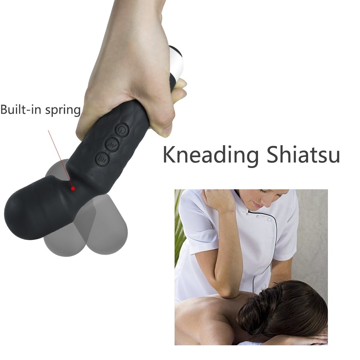 LZDUATAN Vibromasseur  Rechargeable à 20 Modes-15