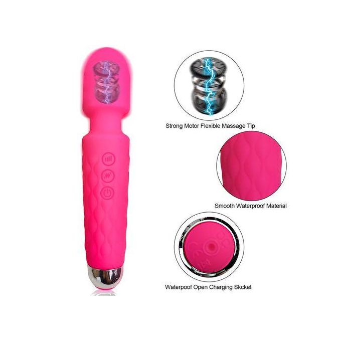 LZDUATAN Vibromasseur  Rechargeable à 20 Modes-4