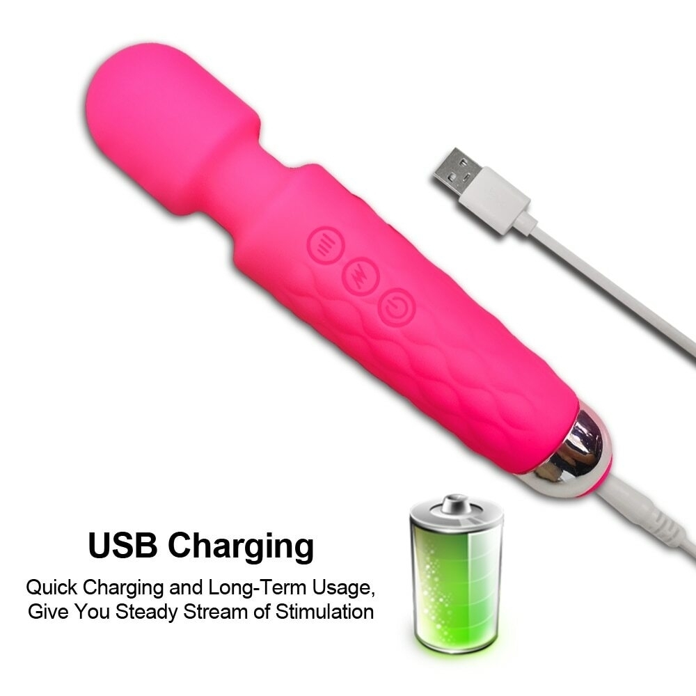 LZDUATAN Vibromasseur  Rechargeable à 20 Modes-9
