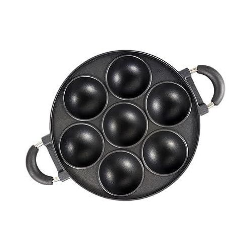 Moule à gâteau antiadhésif en aluminium de forme ronde 7 trous