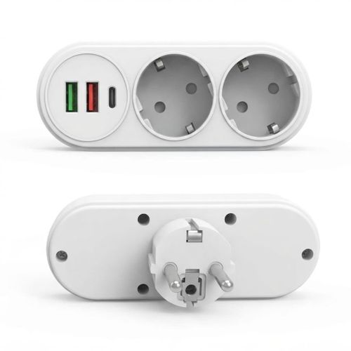 Multiprise avec 2port USB et 1 type C