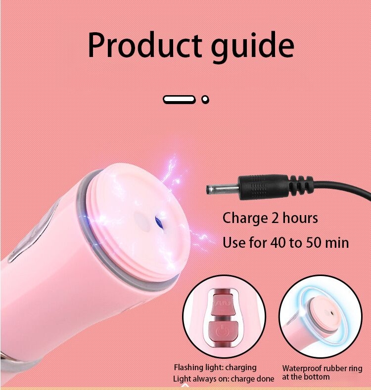 OIPETLUCK Vibromasseur Point G, jouets sexuels pour femmes, rose-4