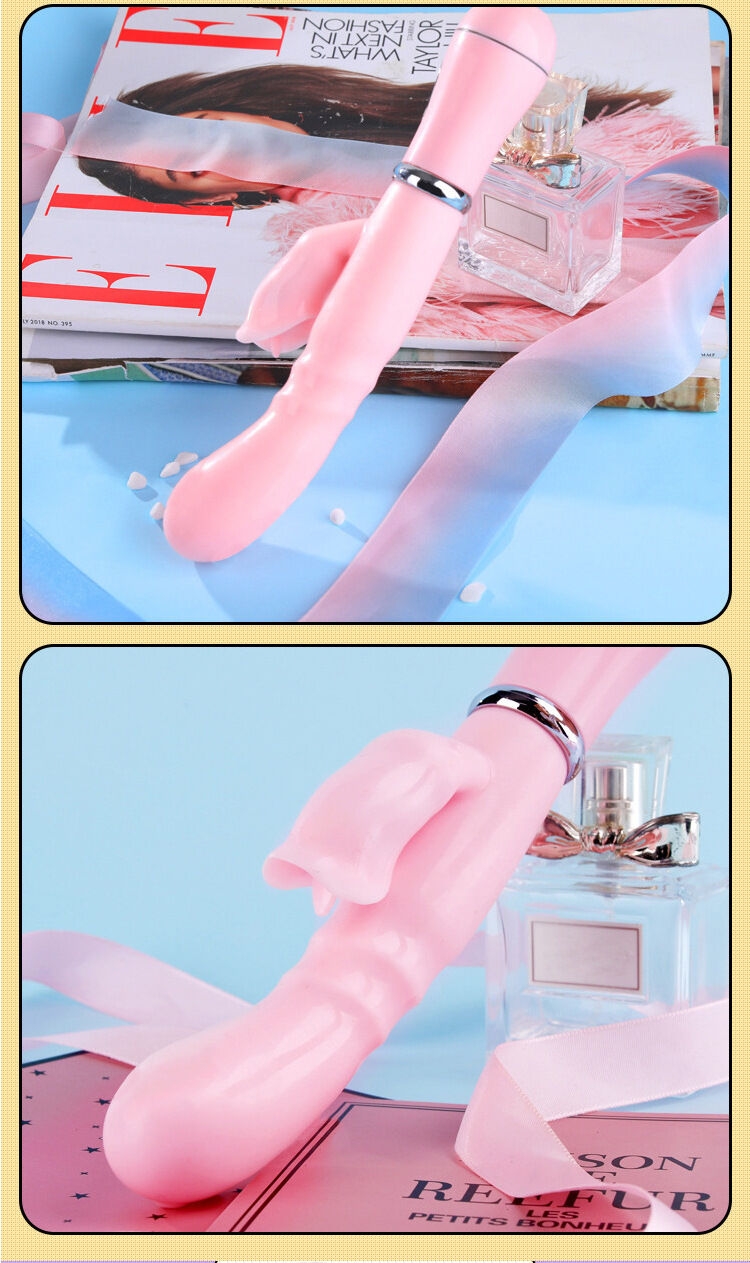 OIPETLUCK Vibromasseur Point G, jouets sexuels pour femmes, rose-6