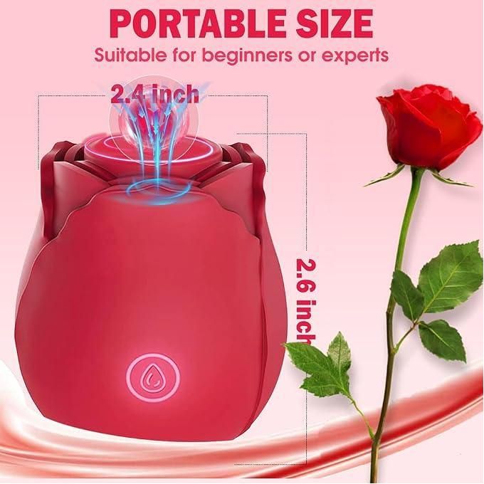 Outil pour adultes Rose 2026, ventouse clitoridienne Rose pour femmes G-20 Nouveau vibromasseur Rose, vibromasseur à succion, machine électrique automatique, jouet pour adultes pour couples, rouge-3
