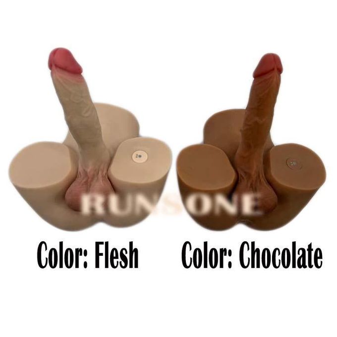 RUNSONE Dil-do Automatique Poussant Amélioré de 7kgs Rechargeable Intelligente avec Torse Masculin, Poupée Sexuelle Vibrante Réaliste avec Tunnel Anal Serré, Masturbateur Jouets Adultes pour Femmes, Couples, Lesbiennes-5