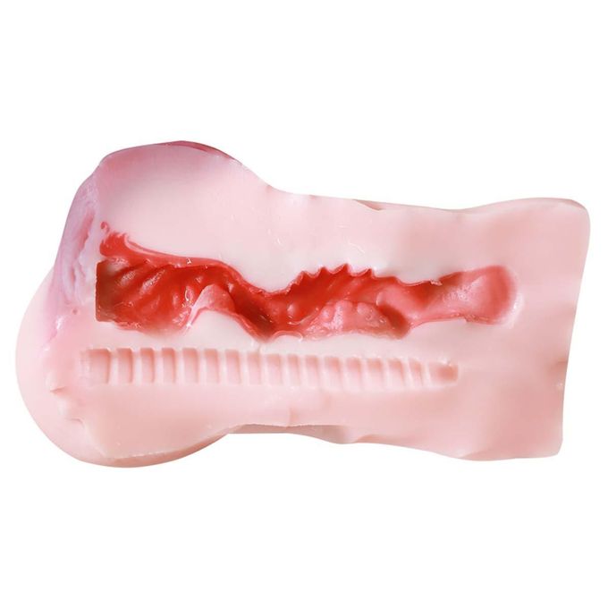 RUNSONE Godemiché géant réaliste pour la masturbations masculine, en 3D, avec vagin et anus, et canal vierge étroit. Jouet sexuel pour la masturbate masculine.-5
