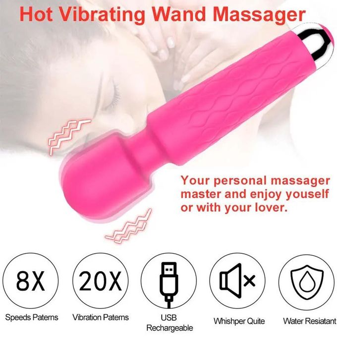 RUNSONE Masseur compact pour clitoris et mamelons, vibromasseur de petite taille, rechargeable, sans fil, pour la relaxation musculaire et le plaisir anal. Jouet sexuel puissant et amusant pour femmes et hommes. Cadeau idéal pour votre petite amie ou épouse.-4