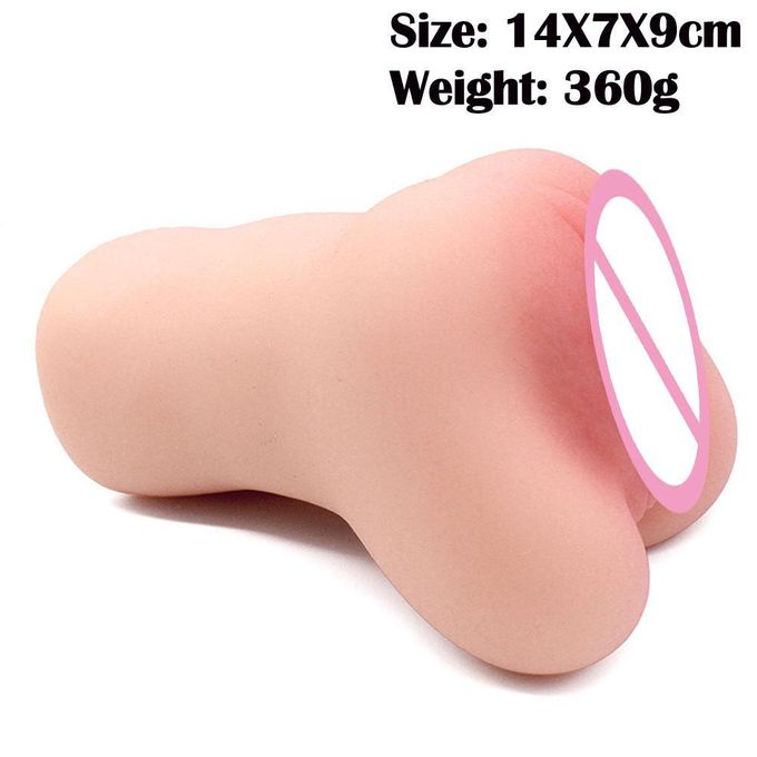 RUNSONE Masturbateur réaliste et décent pour homme, en forme de gode, avec gel lubrifiant gratuit, vagin 3D, masturbateur de poche, jouet de massage du pénis, masturbations avec fellation, poupée sexuelle, masturbateur, sextoys pour hommes-5