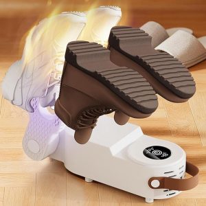 Sèche-chaussures électrique intelligent pour chaussures et bottes, portable, avec fonction chauffante et support réglable pliable