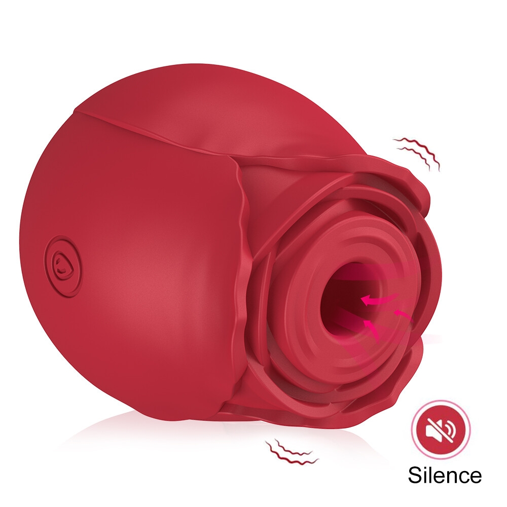 Sex Toy Vibromasseur à Succion Vaginale En Forme De Rose, Jouet Sexuel Féminin-10