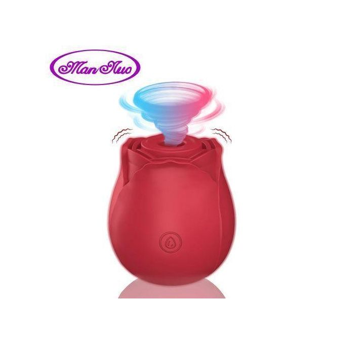 Sex Toy Vibromasseur à Succion Vaginale En Forme De Rose, Jouet Sexuel Féminin-4