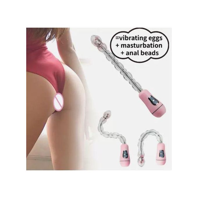 Sex Toy Vibromasseur étanche, Perles Anales, Plug Anal, Jouet Pour Homme Et Femme, Point G, Clitoris-3