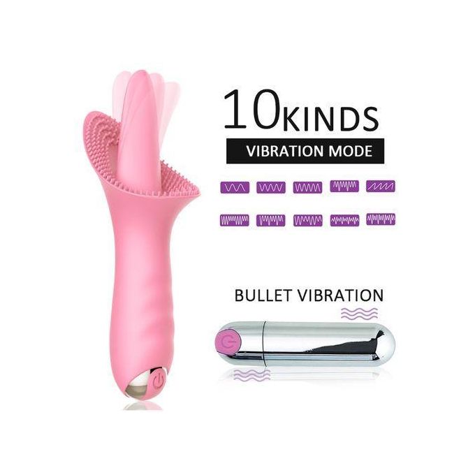 Sextoy pour femme adulte, stimulateur clitoridien à 10 vitesses, vibromasseur point G-1