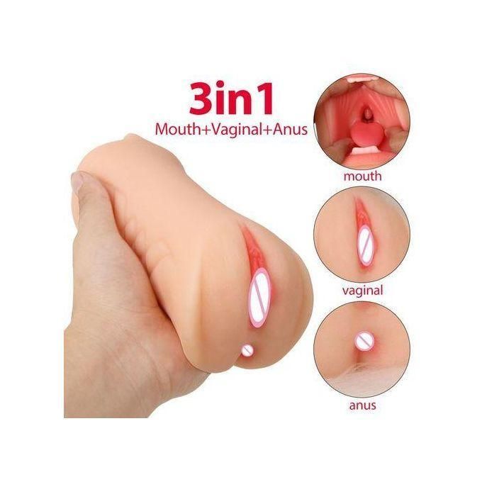 SEXTOYS 3 En 1 Masturbateur Oral Pour Hommes Jouets De Masturbation Vaginale 3D-1