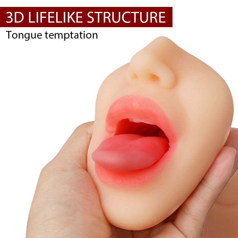 SEXTOYS 3 En 1 Masturbateur Oral Pour Hommes Jouets De Masturbation Vaginale 3D-11