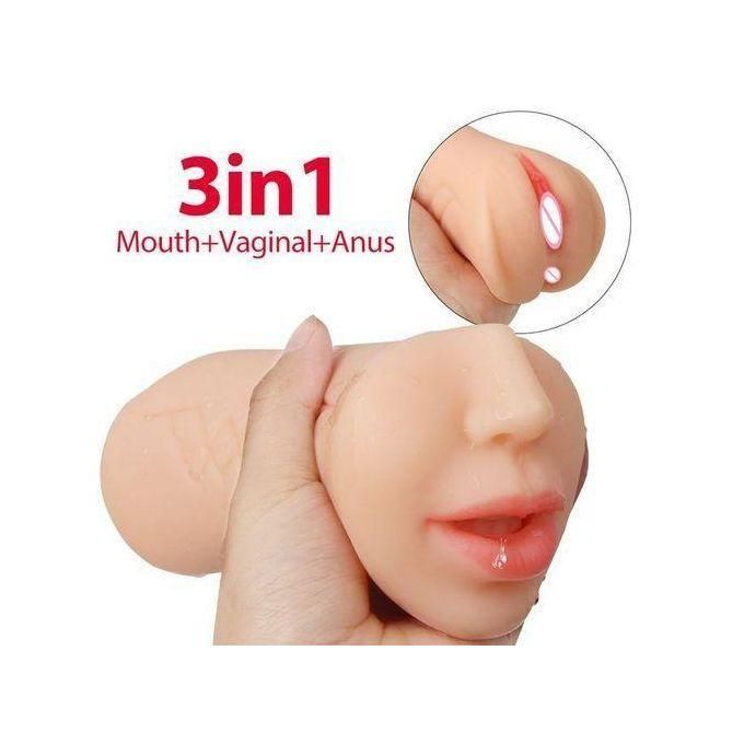 SEXTOYS 3 En 1 Masturbateur Oral Pour Hommes Jouets De Masturbation Vaginale 3D-2