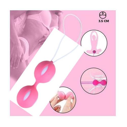 SEXTOYS Boule De Geisha Kegel Ball Vagina Egg Rétrécissement Et Musculation -- Rose