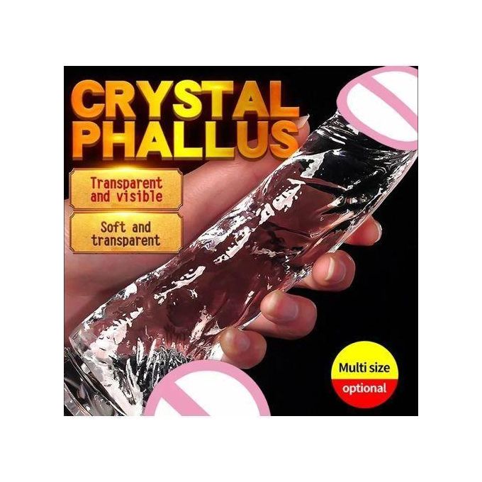 SEXTOYS Gode Oeuf De Gelée Molle Pénis Ventouse Masturbateur Orgasme SM Vaginal G-Spot Massage B Utt Plug Anal Trainner Godes En Cristal-1