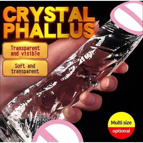 SEXTOYS Gode Oeuf De Gelée Molle Pénis Ventouse Masturbateur Orgasme SM Vaginal G-Spot Massage B Utt Plug Anal Trainner Godes En Cristal