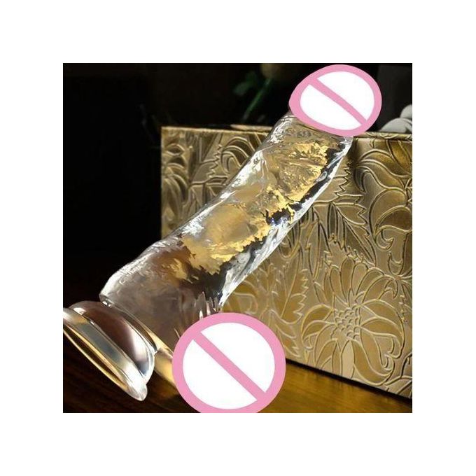SEXTOYS Gode Oeuf De Gelée Molle Pénis Ventouse Masturbateur Orgasme SM Vaginal G-Spot Massage B Utt Plug Anal Trainner Godes En Cristal-3