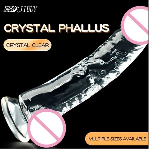 SEXTOYS Gode Oeuf De Gelée Molle Pénis Ventouse Masturbateur Orgasme SM Vaginal G-Spot Massage B Utt Plug Anal Trainner Godes En Cristal-