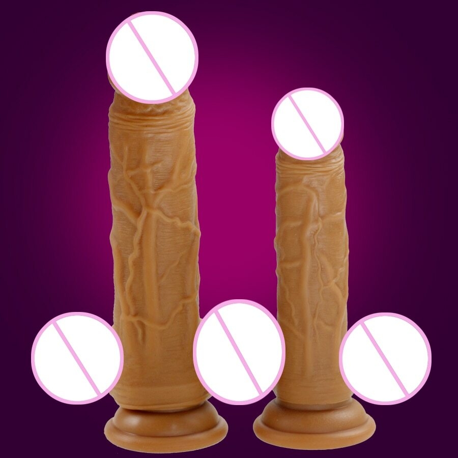 SEXTOYS SEXTOYS Dildo - Masseur Réaliste - Marron-10
