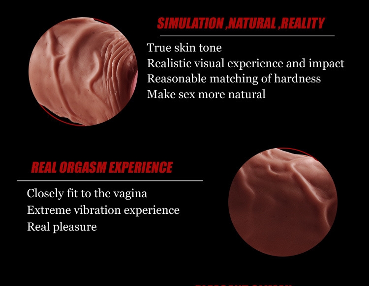 SEXTOYS SEXTOYS Dildo - Masseur Réaliste - Marron-18