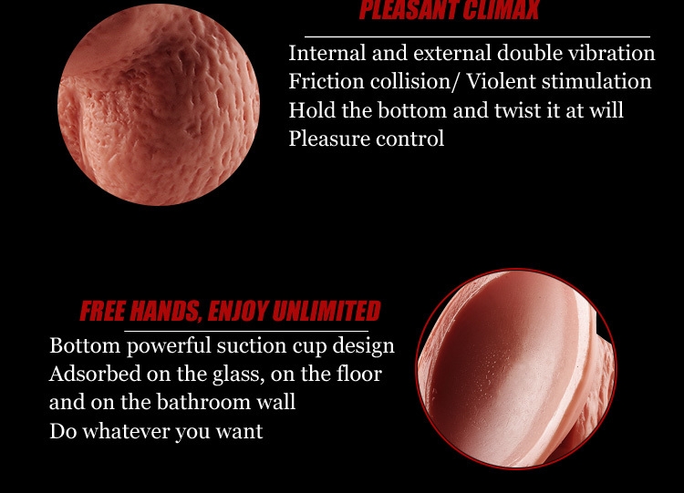 SEXTOYS SEXTOYS Dildo - Masseur Réaliste - Marron-19