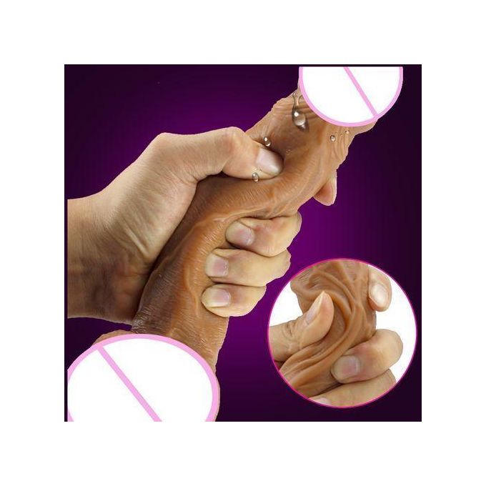 SEXTOYS SEXTOYS Dildo - Masseur Réaliste - Marron-2