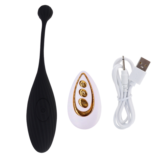 SEXTOYS Vibromasseur à Point G Et Stimulateur Clitorique Sans Fil Pour Femmes, Télécommande Appliquée -- Noir-11