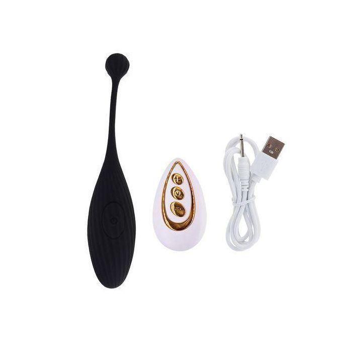 SEXTOYS Vibromasseur à Point G Et Stimulateur Clitorique Sans Fil Pour Femmes, Télécommande Appliquée -- Noir-5