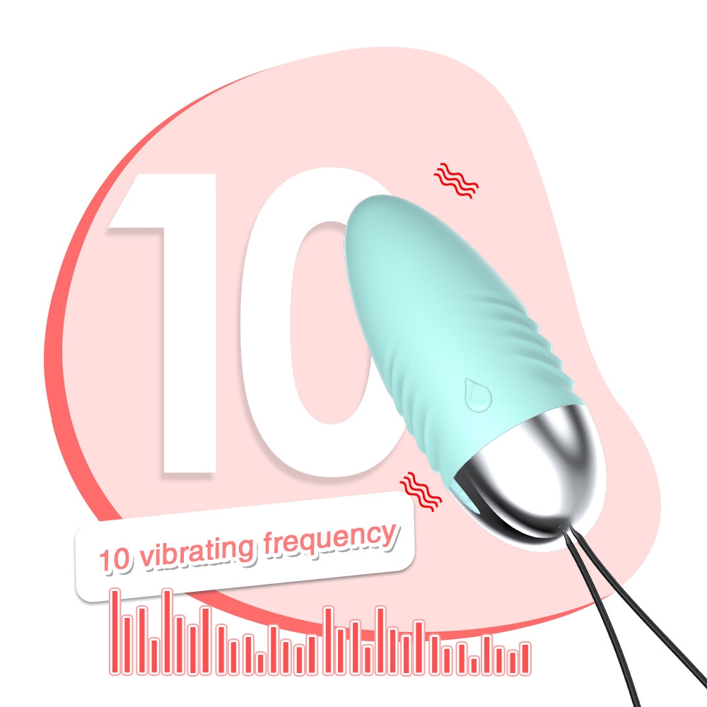 SEXTOYS Vibromasseur à Télécommande,10 Vitesses œuf De Saut, Stimulateur Clitoridien--12