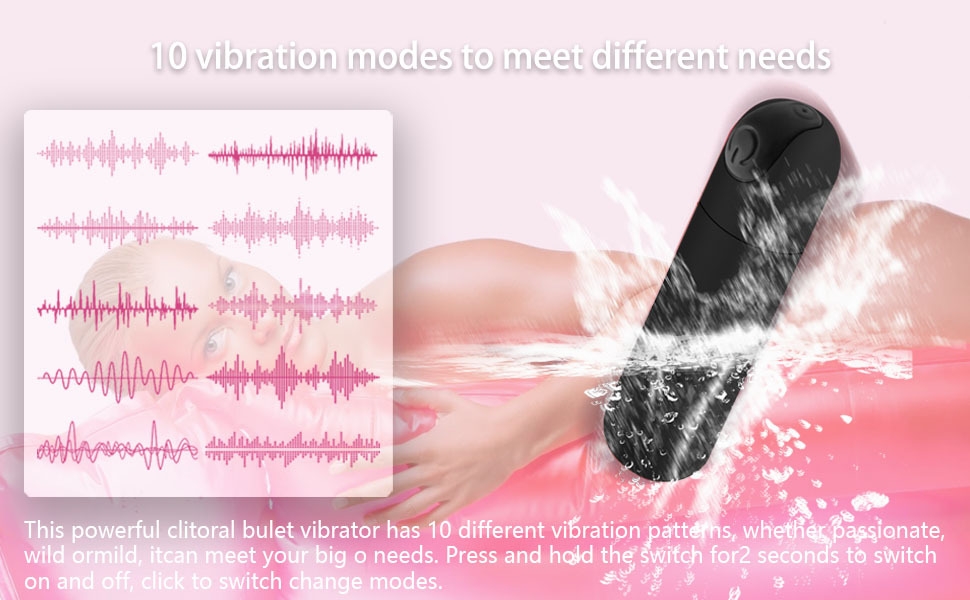 SEXTOYS Vibromasseur Bullet Rechargeable Par USB - 10 Vitesses – Noir-11