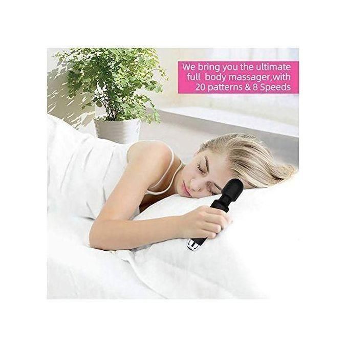 SEXTOYS Vibromasseur Massage Pour Femme Adulte Vibrateur D'oeuf Vibrant à 20 Vitesses--noir-7