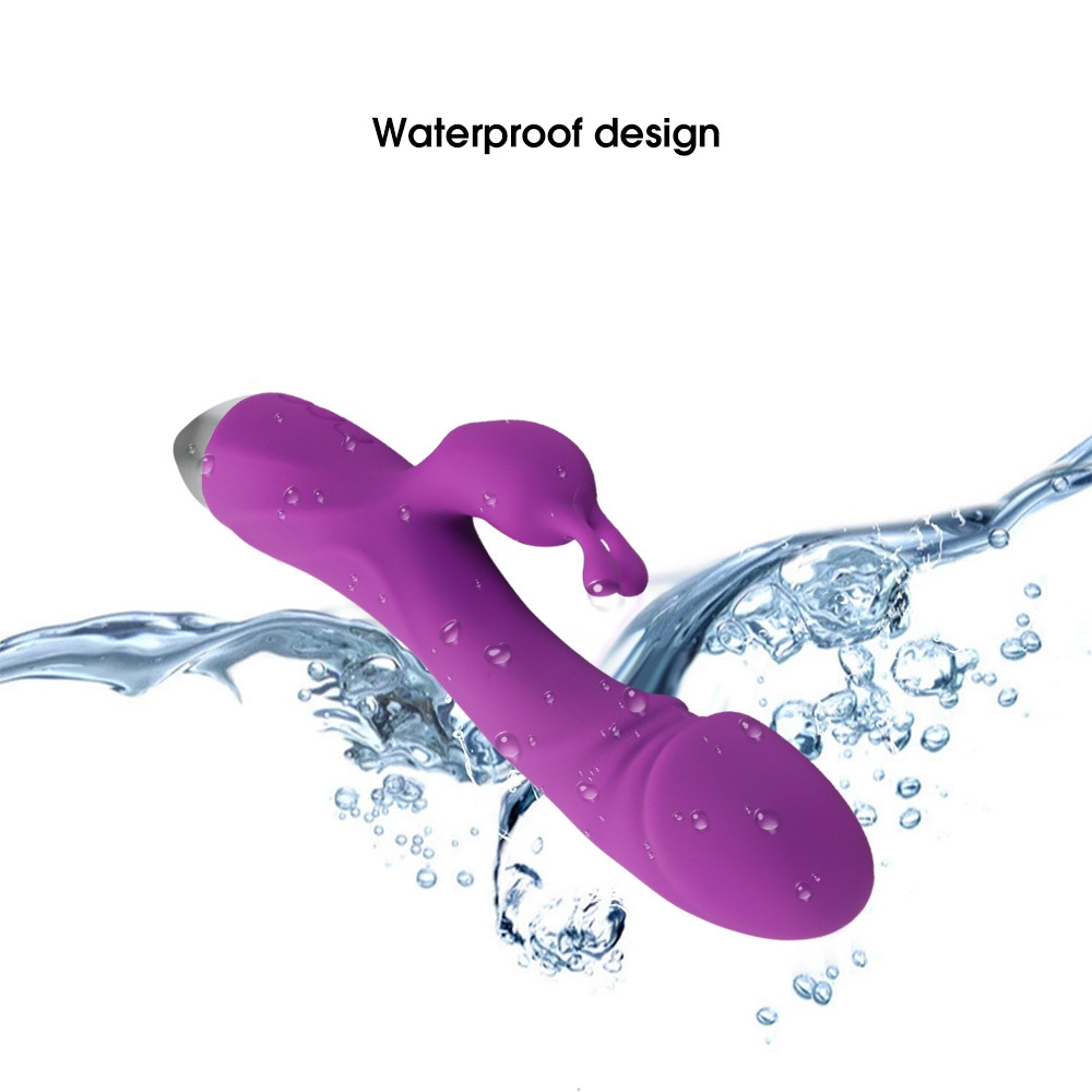 SEXTOYS Vibromasseur rechargeable pour point G et clitoris avec 10 modes de vibration-11