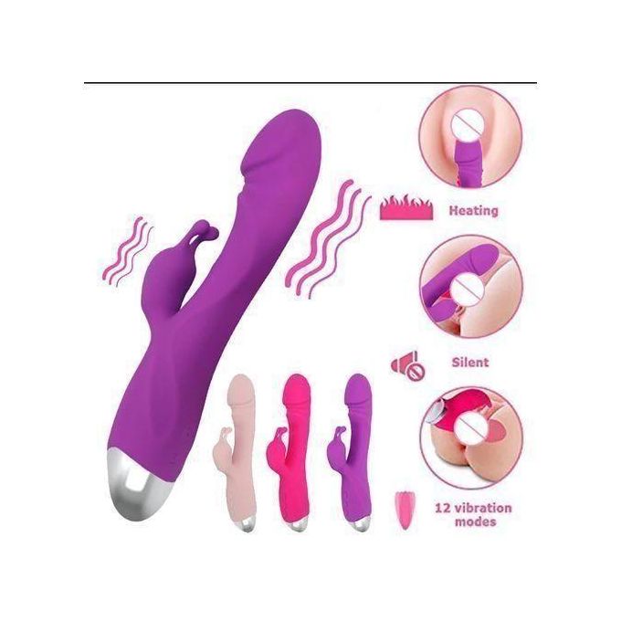 SEXTOYS Vibromasseur rechargeable pour point G et clitoris avec 10 modes de vibration-2