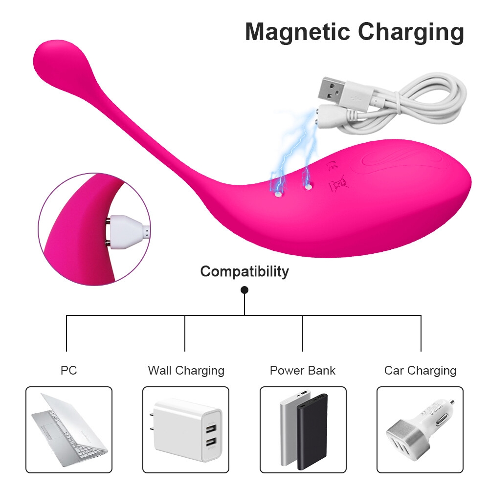 SEXTOYS Vibromasseur Sans Fil Pour Femmes, Puissant, Avec Télécommande, Gode, Masseur, Point G, Produits Pour Adultes-12