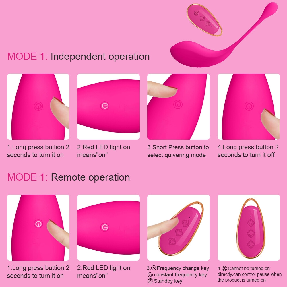 SEXTOYS Vibromasseur Sans Fil Pour Femmes, Puissant, Avec Télécommande, Gode, Masseur, Point G, Produits Pour Adultes-14