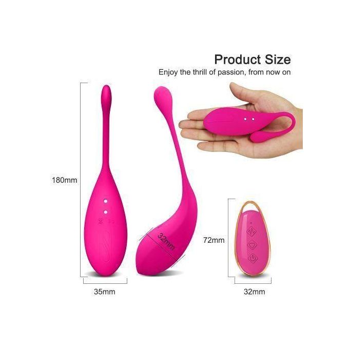 SEXTOYS Vibromasseur Sans Fil Pour Femmes, Puissant, Avec Télécommande, Gode, Masseur, Point G, Produits Pour Adultes-2