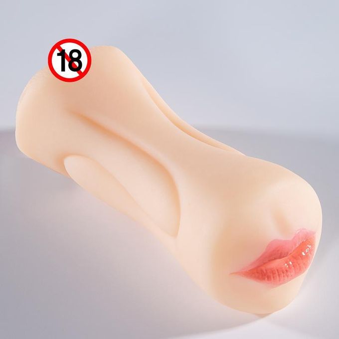 TodyJeyHo Masturbateur masculin - Jouet sexuel pour adulte, utilisé pour la stimulation du pénis masculin, avec une texture réaliste 3D serrée pour le plaisir de la masturbation masculine (Viande)-3