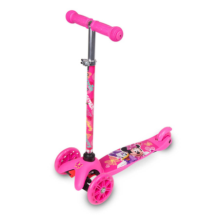 Trottinette à trois roues réglable Minnie Mouse Disney pour enfants
