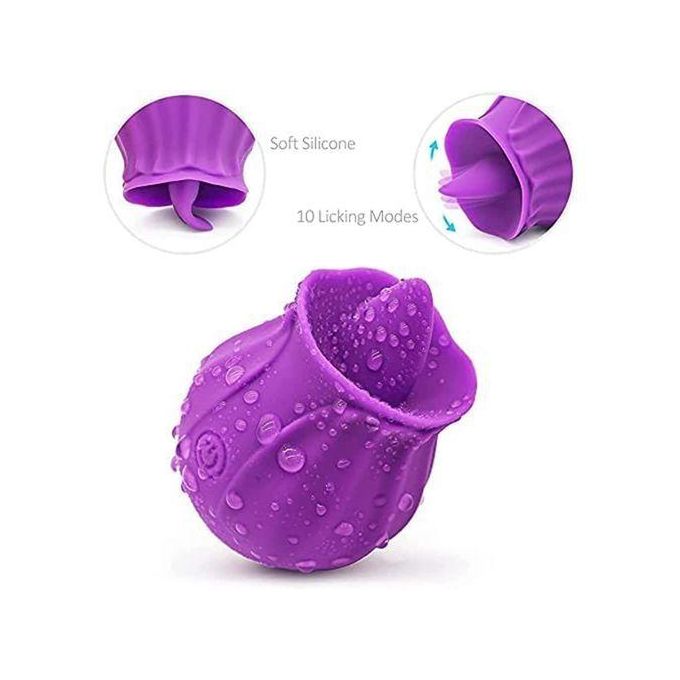 Vibrateur Pour Lécher La Langue Et Masser Les Mamelons Jouet Sexuel-2